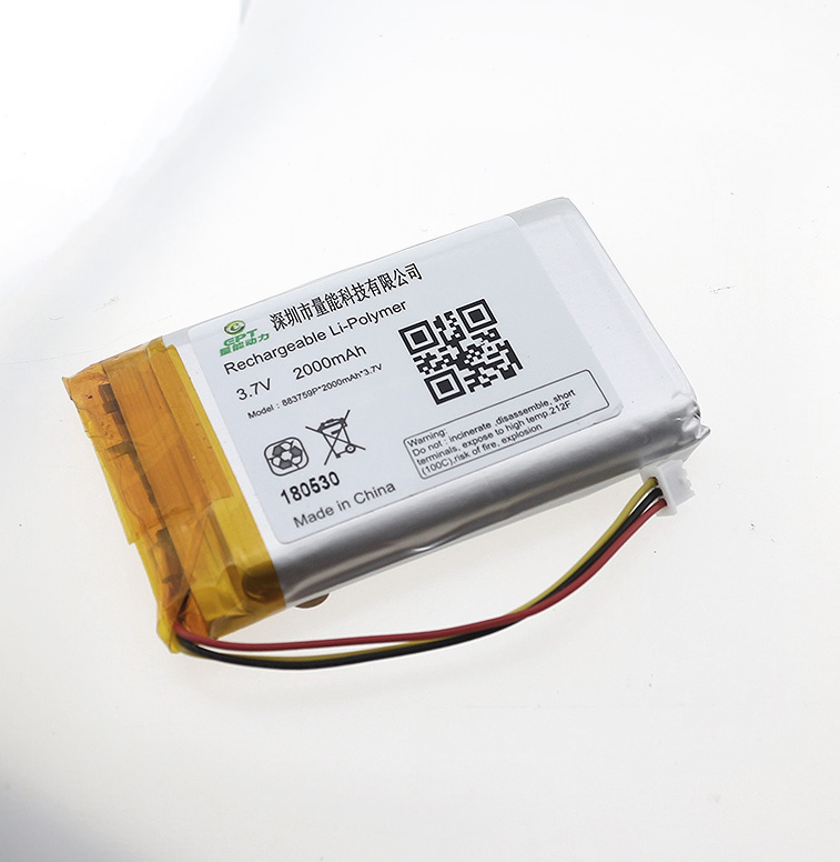 3.7V 2000mAh 883759车载GPS定位器追踪器聚合物锂电池三元 3.7V 2000mAh 883759车载GPS定位器追踪器聚合物锂电池三元