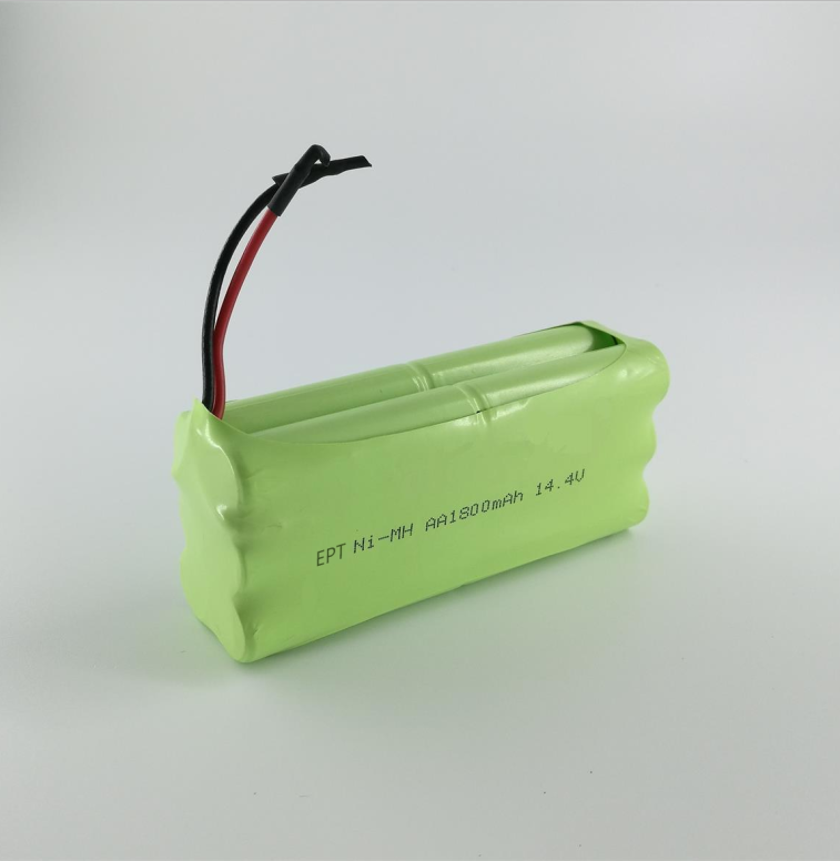 14.4V 1800mAh AA吸尘器动力镍氢电池 14.4V 1800mAh AA吸尘器动力镍氢电池
