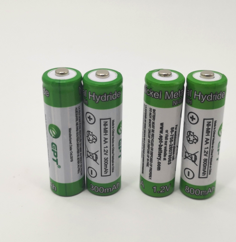 1.2V AA1000mAh太阳能草坪灯镍氢电池 1.2V AA1000mAh太阳能草坪灯镍氢电池