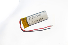 3.7V 601231 200mAh 耳机聚合物锂电池 3.7V 601231 200mAh 耳机聚合物锂电池